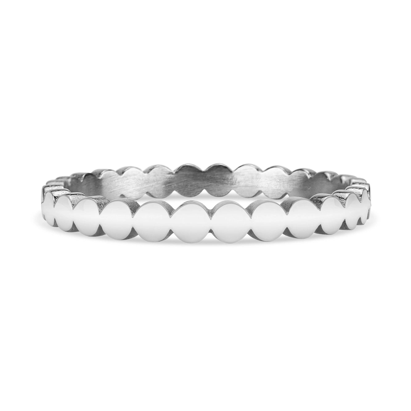 Flat Circle Stacking Ring
