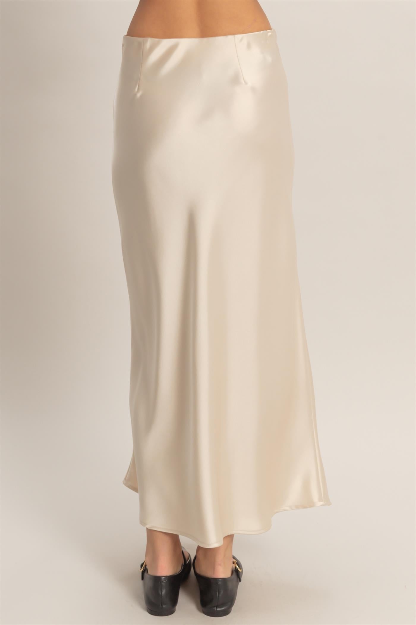 Satin Maxi Skirt