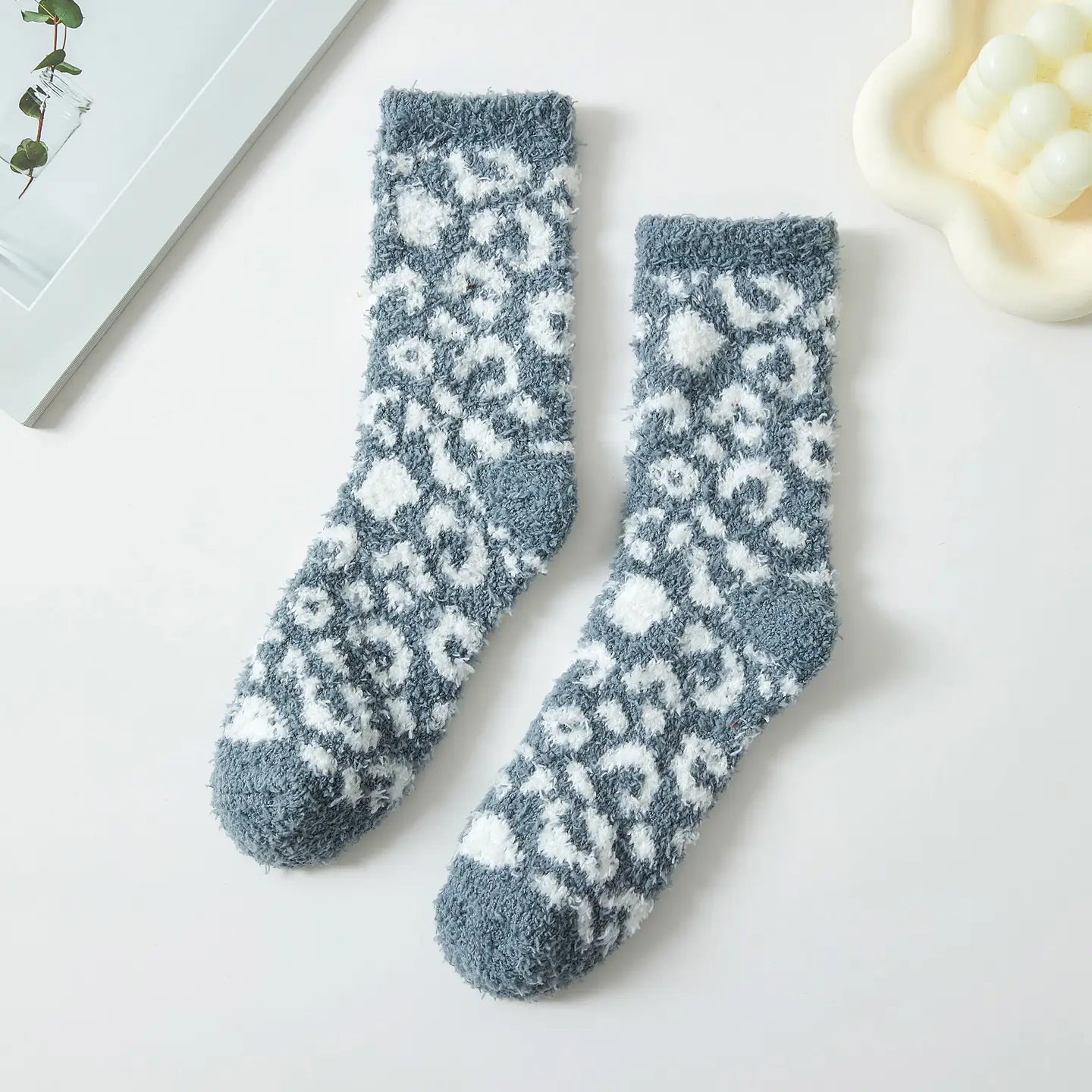 Leopard Pattern Cozy Socks