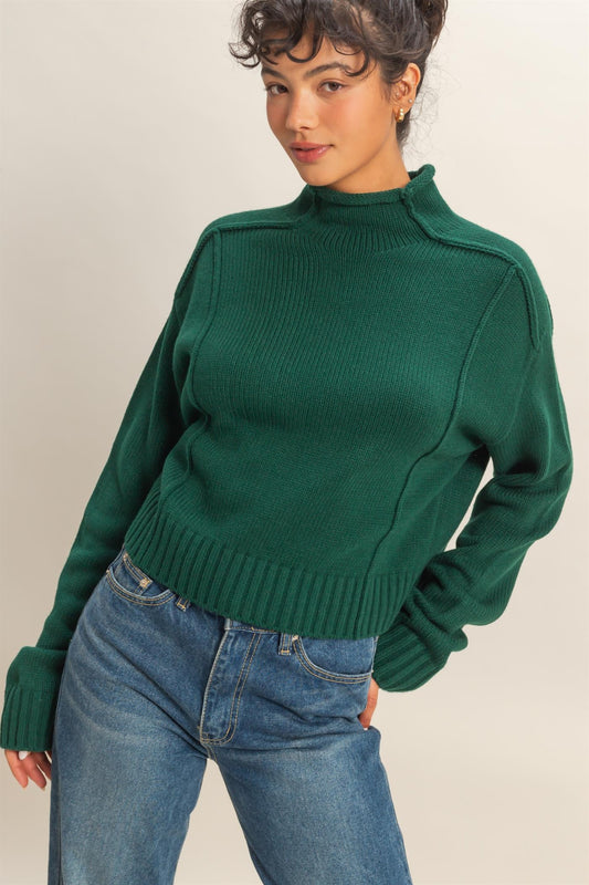 High Roll Neck Sweater