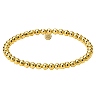 Classic 4mm Gold Filled Beaded Bracelet