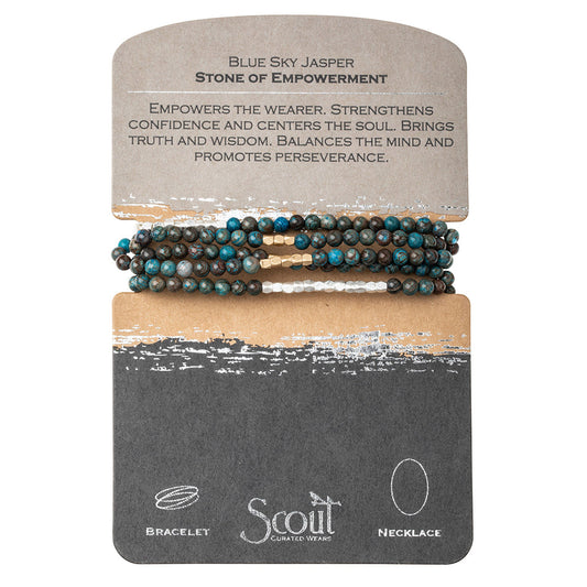 Stone Wrap Bracelet - Stone of Empowerment