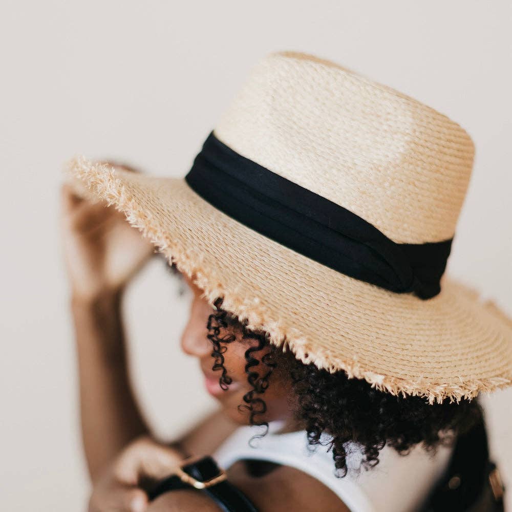 Joanna Packable Straw Sun Hat