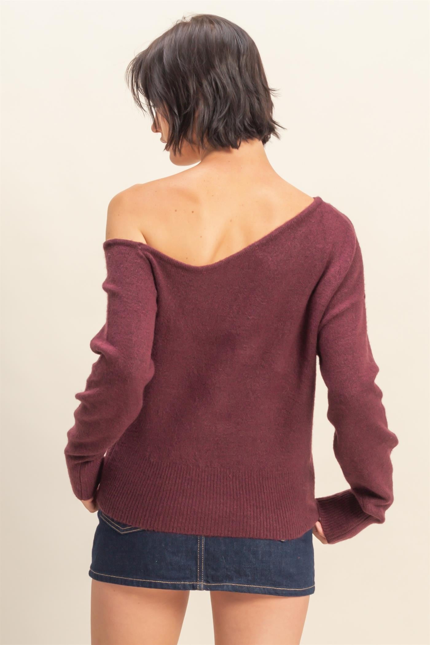 Off the Shoulder Sweater