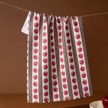 Apple Picking Day Tea Towel