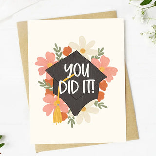"You Did It" Card