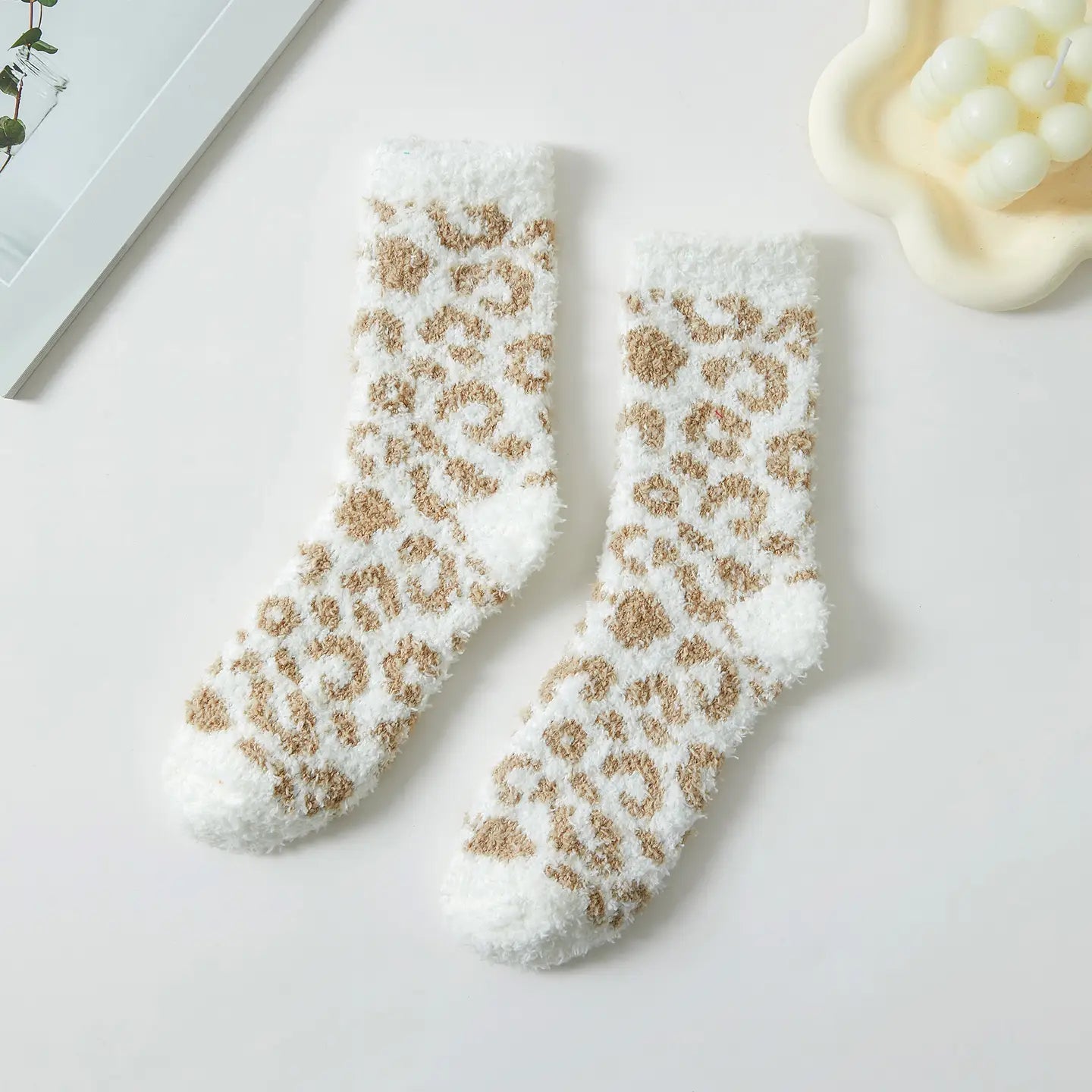 Leopard Pattern Cozy Socks