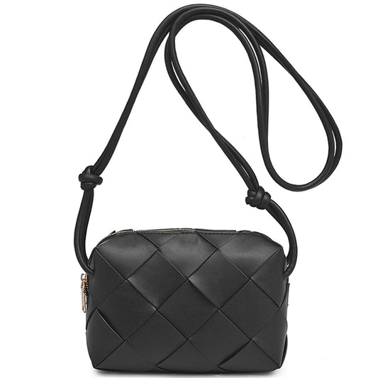 Woven Kenedy Crossbody Bag