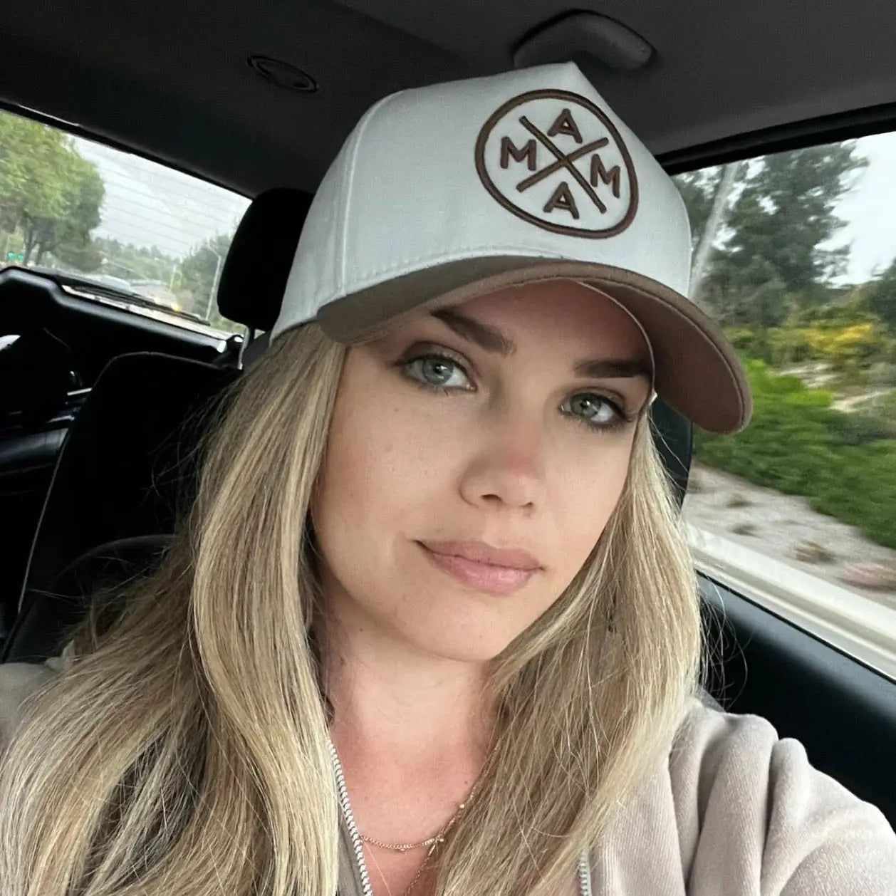 Mama X™ Brown Baseball Cap