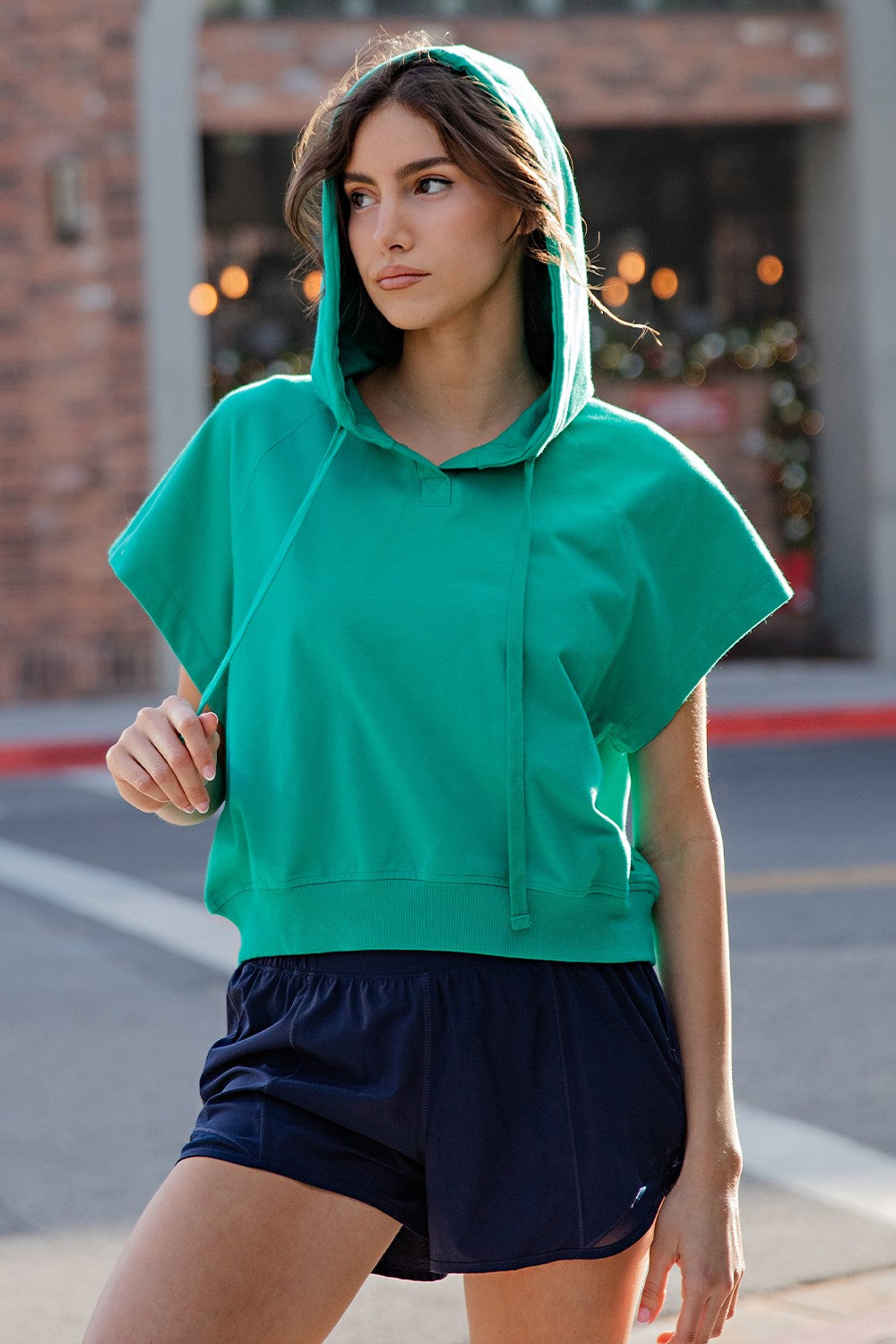 Short Sleeve Hoodie