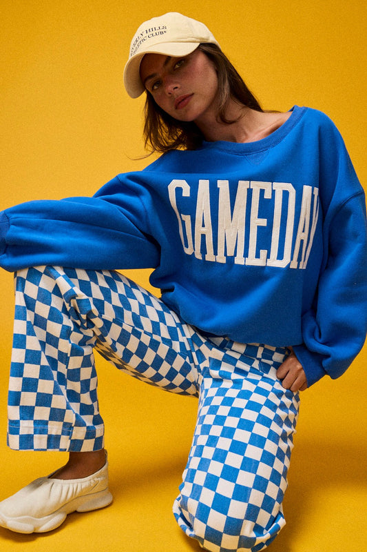 Cobalt Blue Gameday Sweatshirt
