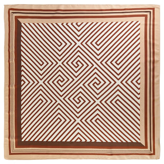 Geometric Pattern Print Bandana Scarf
