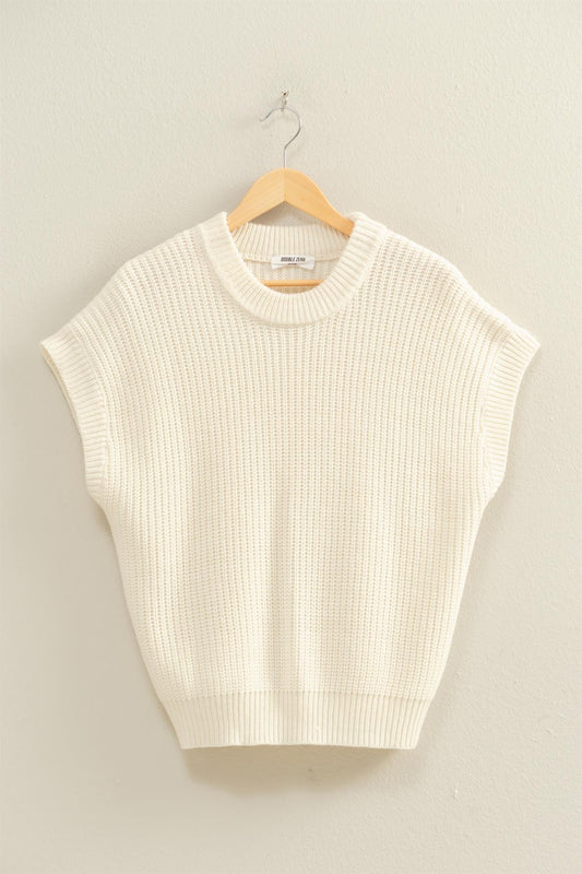 Short Sleeve Sweater Top