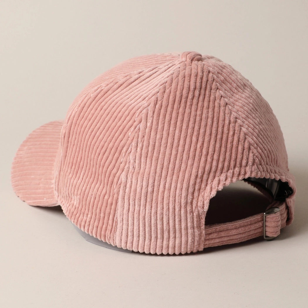 Corduroy Dog Mom Cap