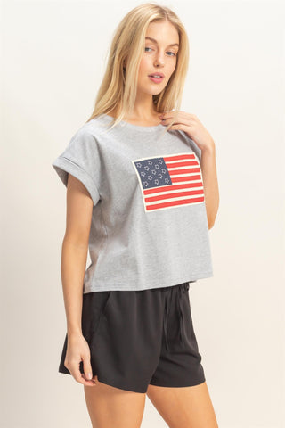 USA Flag Tee