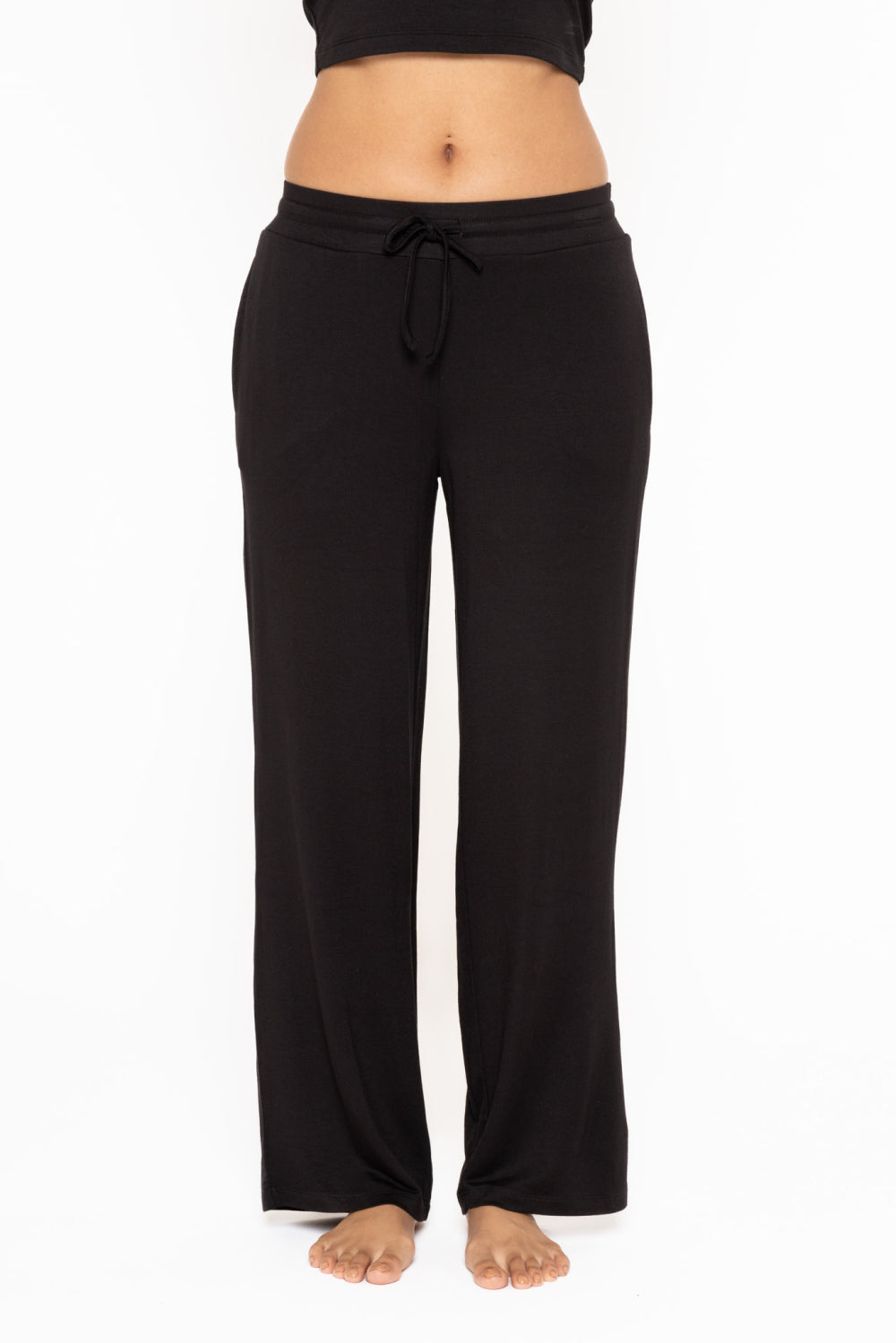 Mid-Rise Lounge Terry Pants