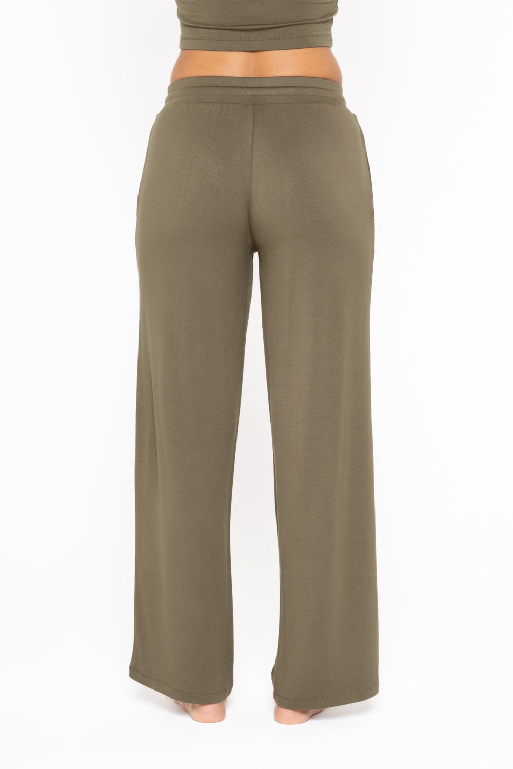 Mid-Rise Lounge Terry Pants