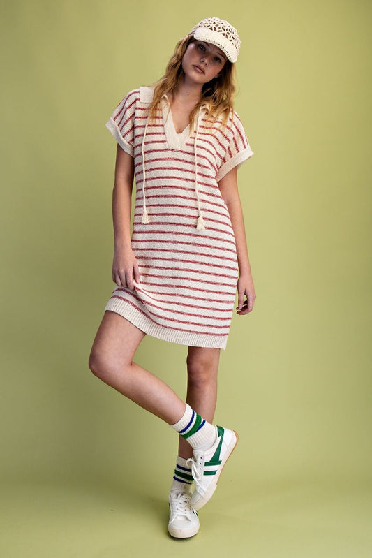 Striped Sweater Dress