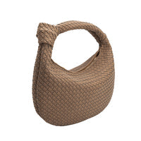 Brigitte Large Shoulder Bag in Cocoa