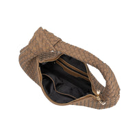Brigitte Large Shoulder Bag in Cocoa