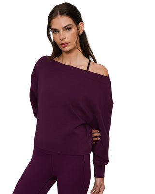 Rhone® DreamGlow® Bateau Top in Dark Berry
