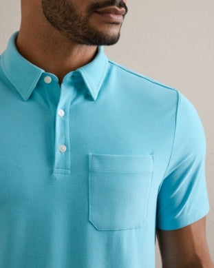 WFH Polo in Belize Blue