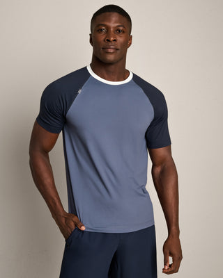 Reign Short Sleeve in True Navy