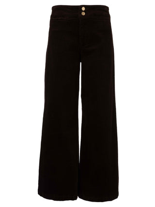 Kut from the Kloth Meg Wide Leg Corduroy Pant with Welt Pockets in Fudge