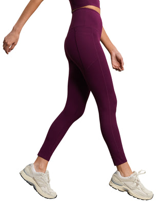 Rhone® Revive™ 7/8 Pocket Legging in Dark Berry