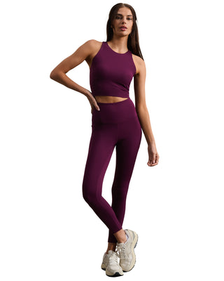 Rhone® Revive™ Longline Bra in Dark Berry