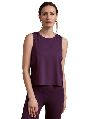 Rhone® Serene Tank in Dark Berry