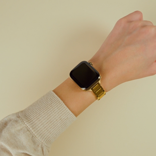 Slim Glazé Apple Watch Strap in Gold