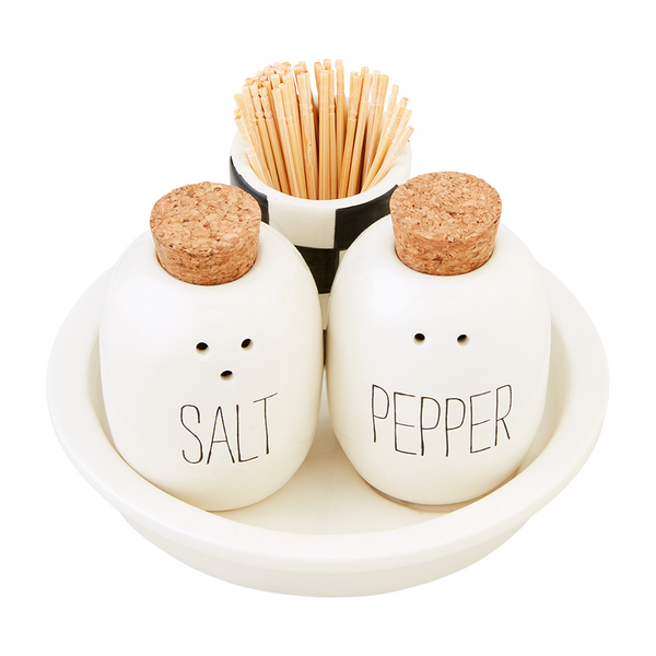 Bistro Salt & Pepper Toothpick Set