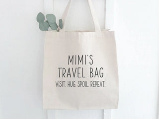 Mimi's Travel Bag Canvas Tote Bag