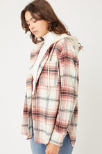 Lightweight Plaid Hoodie
