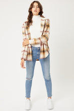 Lightweight Plaid Hoodie