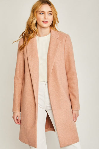 JQ Fleece Long Line Coat