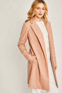 JQ Fleece Long Line Coat