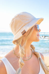 C.C. Terry Cloth Bucket Hat