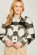 Plaid Cropped Shacket