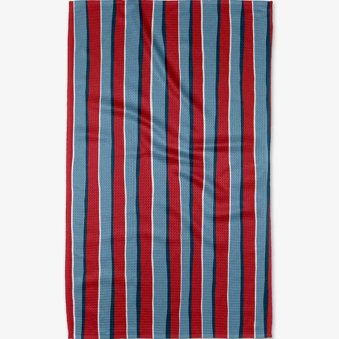 Star Spangled Stripes Tea Towel