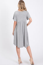 The Everyday Knit Dress with Pockets in Heather Grey
