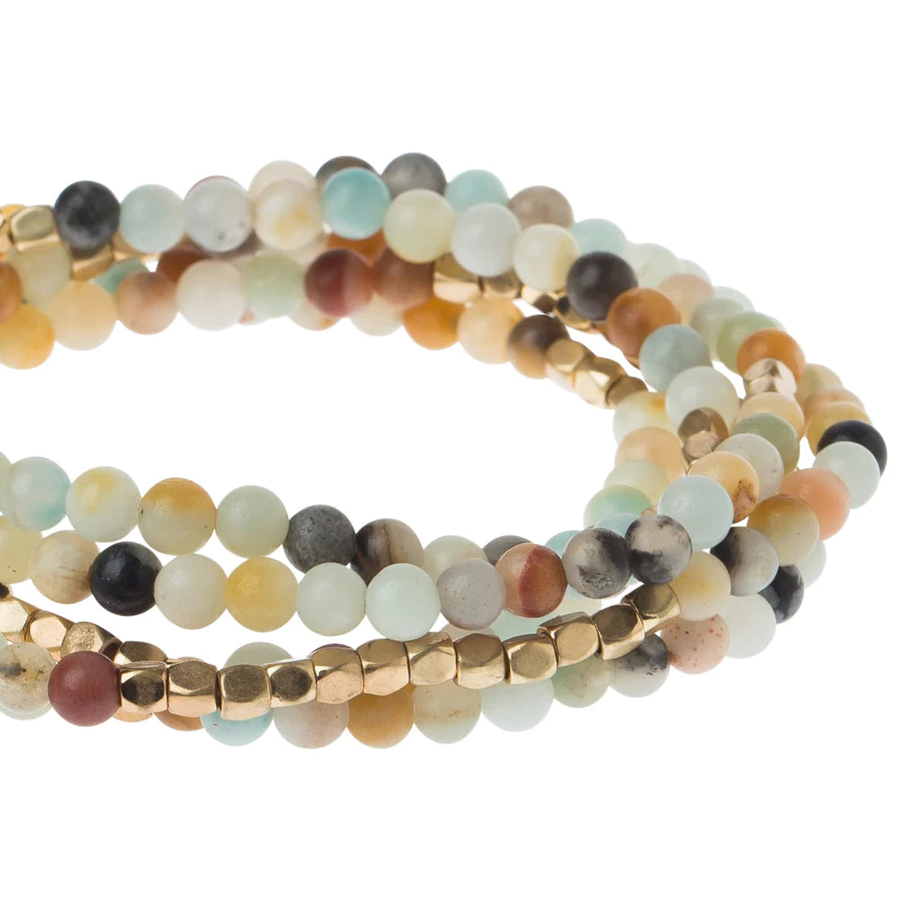 Stone Wrap Bracelet - Stone of Courage