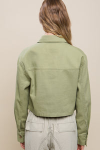 Cropped Denim Jacket