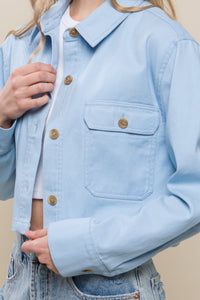 Cropped Denim Jacket