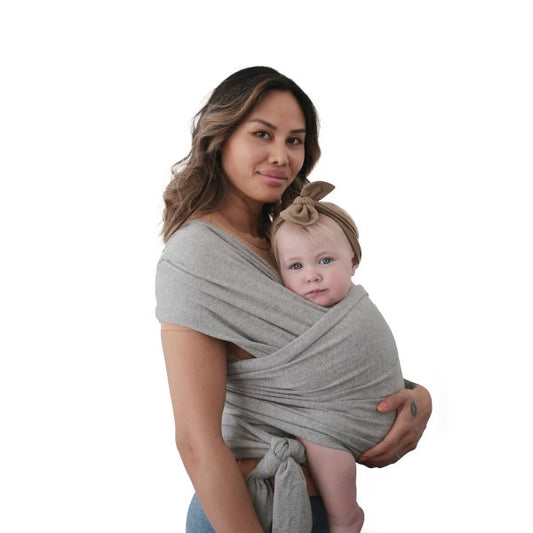 Baby Wrap in Grey Melange