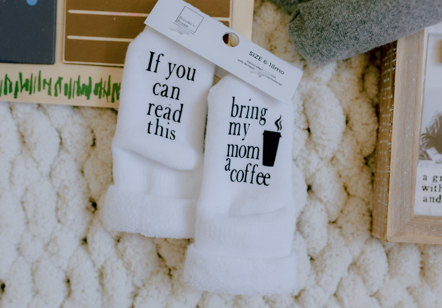 Baby Coffee Socks