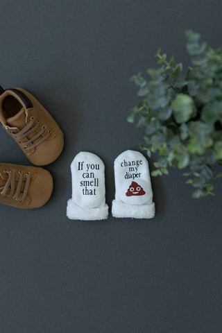 Change My Diaper Baby Socks