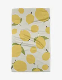 Sunny Lemons Tea Towel