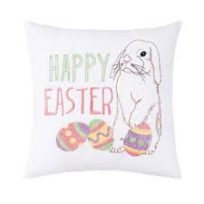 Happy Easter Bunny Pillow